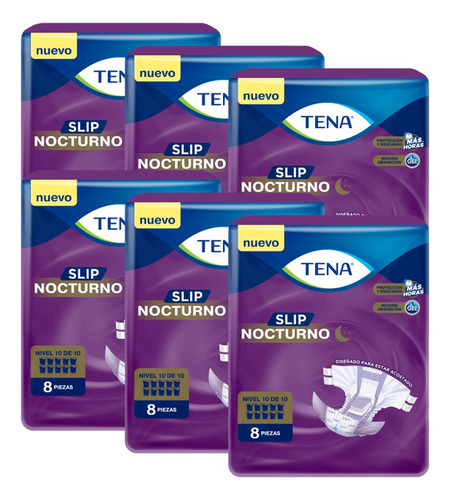 Manga 4 Paquetes Pañal Slip Adulto Talla M 21Un. Tena