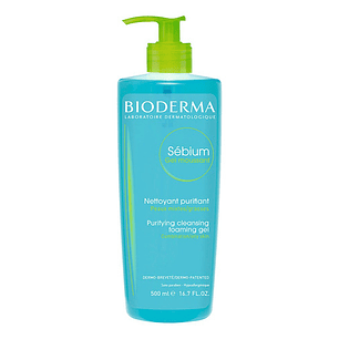 Gel Moussant Bioderma Sebium Pieles Grasas Acne 500 Ml
