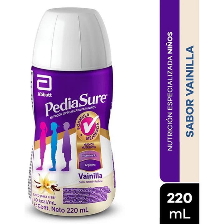 Pediasure Vainilla Liquido 4 X 220Ml 3
