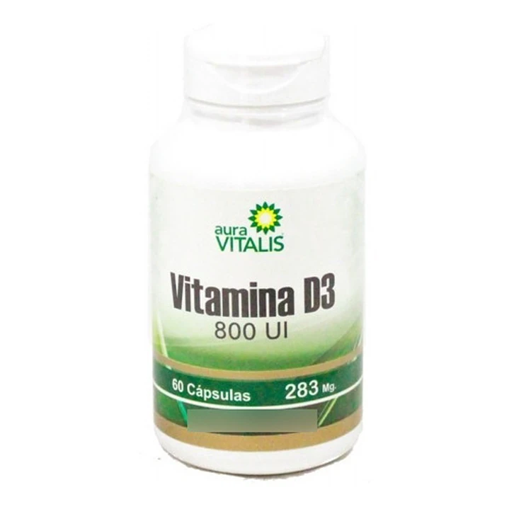 Vitamina D3 800 Fortalece Sistema Inmune X60 Capsulas 2