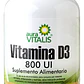 Vitamina D3 800 Fortalece Sistema Inmune X60 Capsulas - Miniatura 3