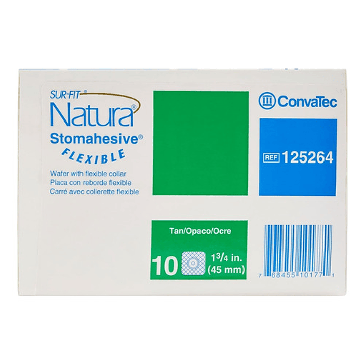 Placa Barrera Surfit Natura 45mm Convatec  Caja X10 3