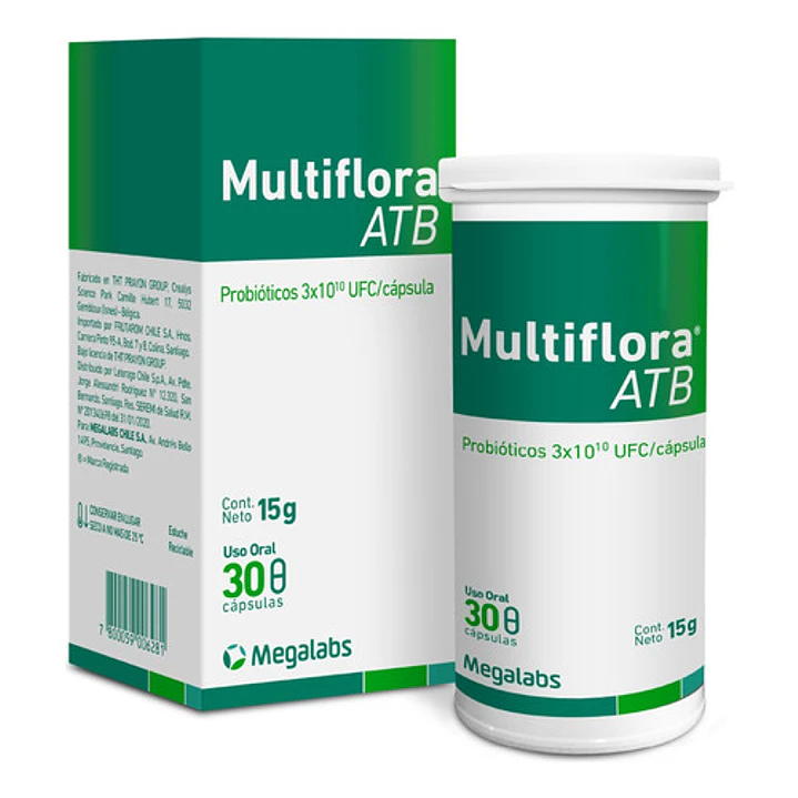 Multiflora Atb Probioticos X30 Capsulas  1