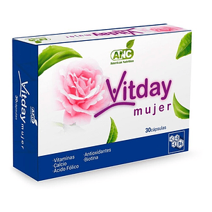Vitday Mujer Multivitaminico Caja X30 Caps