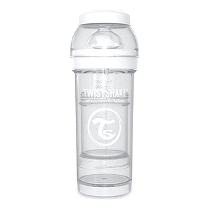 Botella Blanca Blanca De 260 Ml Twistshake
