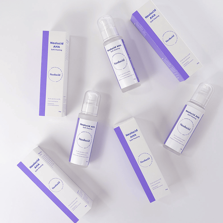 Neolucid Aha Sof Peeling Acido Glicolico 8% Exfoliante 50g 5