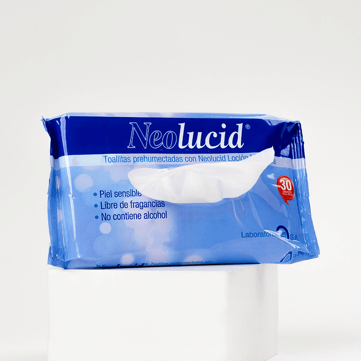 Toallas Prehumectadas Con Neolucid Loción Limpiadora X30 Unidades 4