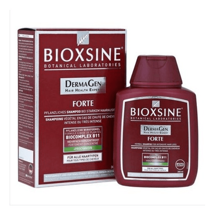 Bioxsine Forte Shampoo Elimina Caida Capilar 300ml Pack x2 3