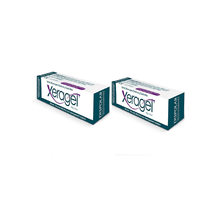 Xeragel Gel Silicona Para Cicatrices Y Queloides 10g Pack x2 1
