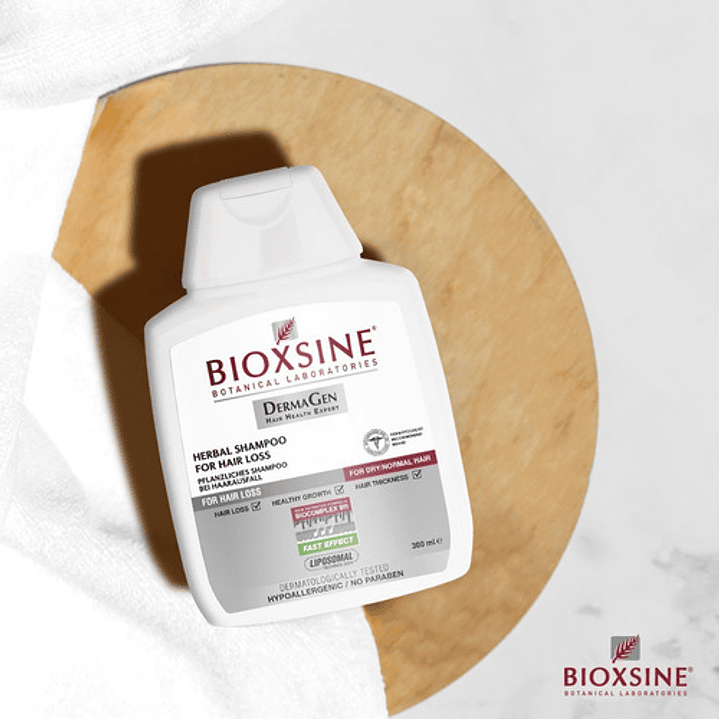 Shampoo Anticaída Para Cabello Graso Bioxsine 300 Ml Pack x2 4