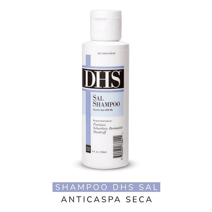 Shampoo Dhs Sal Caspa Psoriasis Dermatitis Seborreica 120ml Pack x2 3