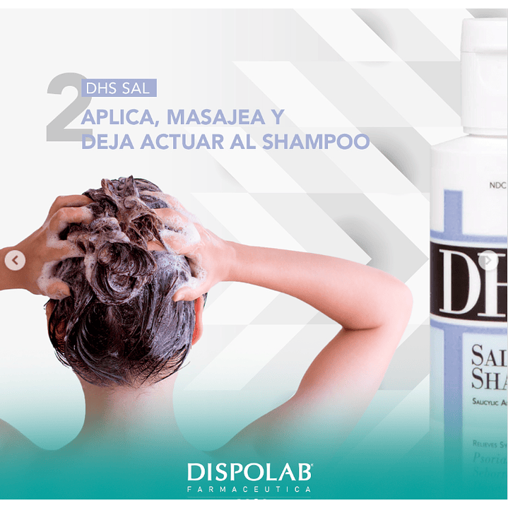 Shampoo Dhs Sal Caspa Psoriasis Dermatitis Seborreica 120ml Pack x2 6