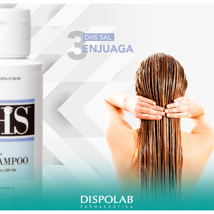 Shampoo Dhs Sal Caspa Psoriasis Dermatitis Seborreica 120ml Pack x2 7