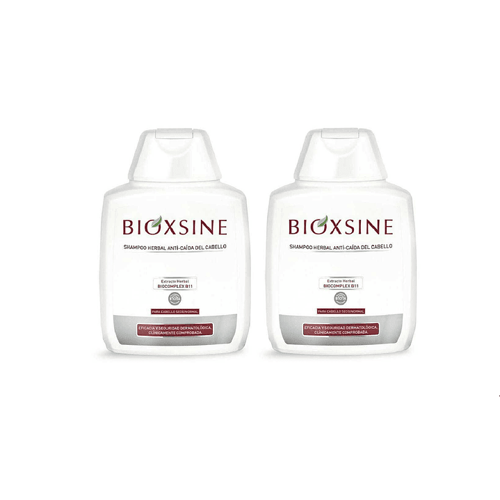 Bioxsine Shampoo Cabello Normal A Seco 300ml Pack x2 1