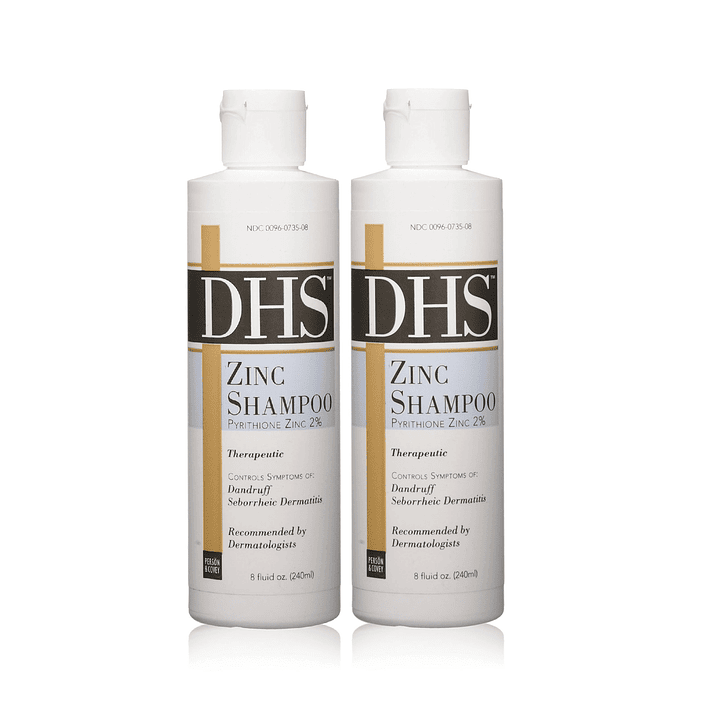 Dhs Zinc Shampoo Control Caspa Y Dermatitis Seborreica 240ml Pack x2  3