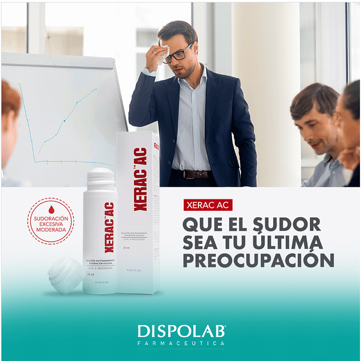 Xerac Solución Antitranspirante Sudoración Excesiva 35ml  5