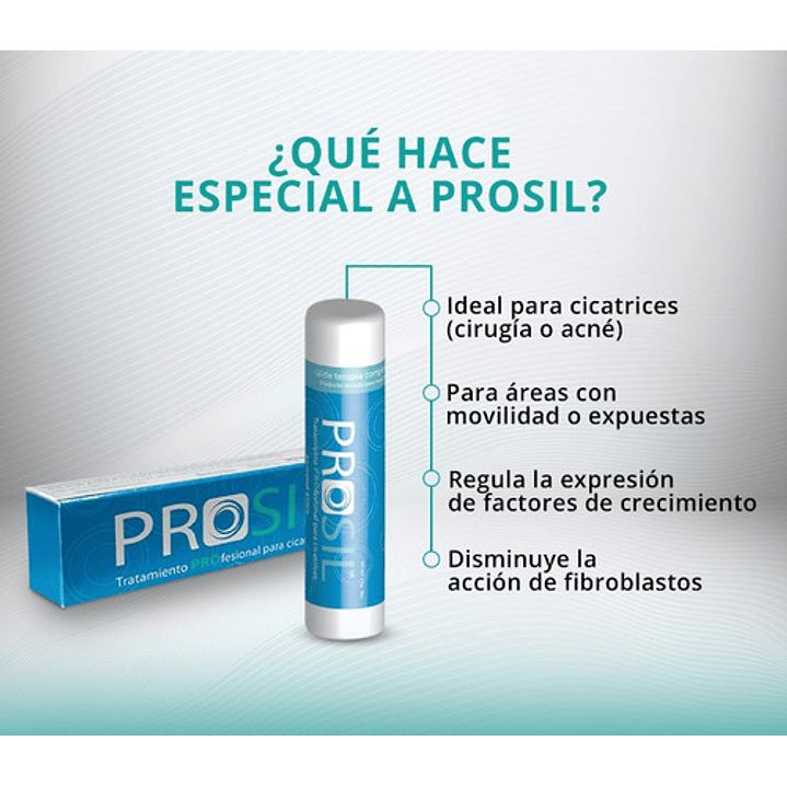 Prosil Piel Barra Tratamiento Profesional Cicatrices 4.25g  Pack x2 4