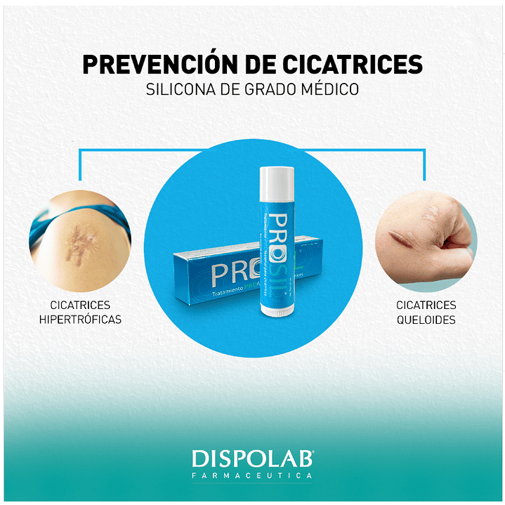 Prosil Piel Barra Tratamiento Profesional Cicatrices 4.25g  Pack x2 6