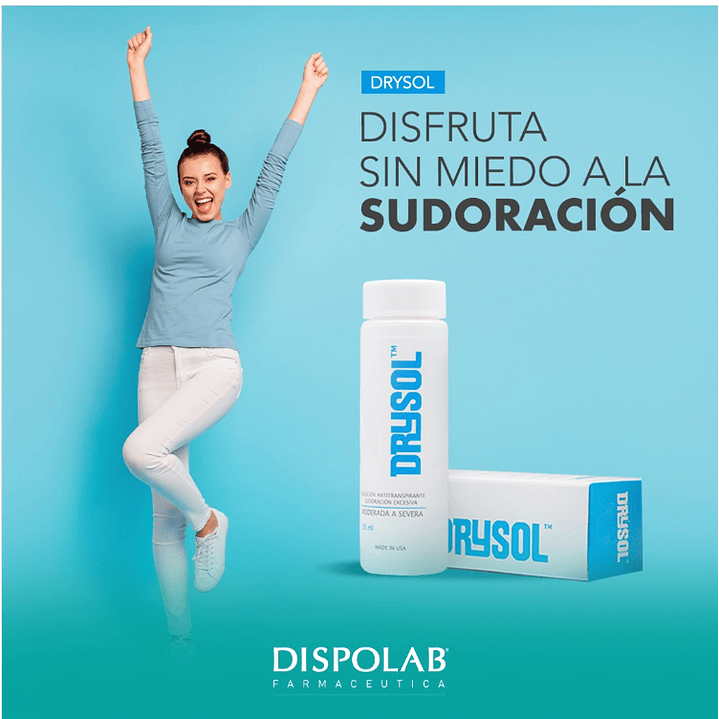 Drysol Solución 20% Antitranspirante Hiperhidrosis 35ml 2