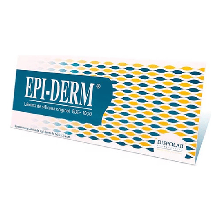 Epiderm Lamina Silicona Para Cicatrices Egd-1000 14.5x3.5cm Pack x2 3