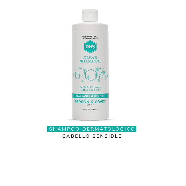 Dhs Clear Shampoo Cabello Sensible 240ml Pack x2 2