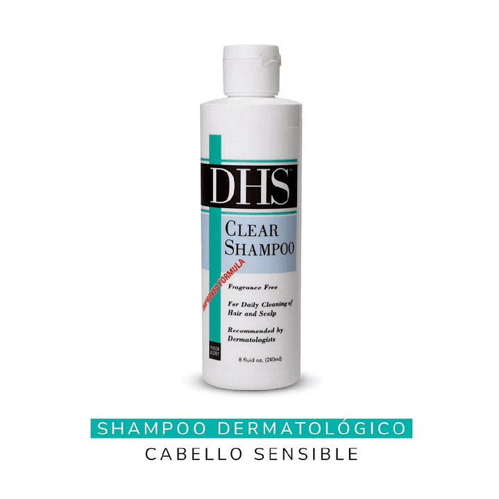 Dhs Clear Shampoo Cabello Sensible 240ml Pack x2 3