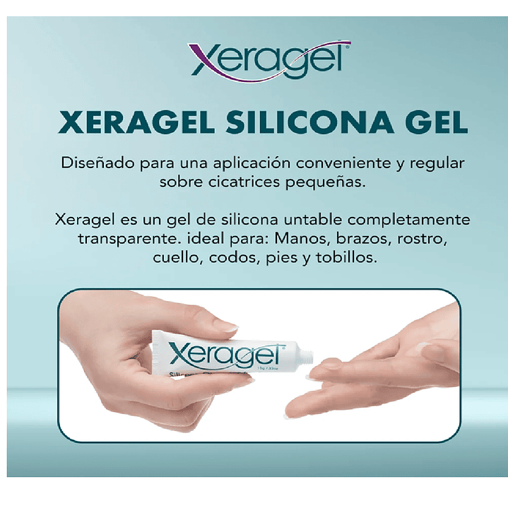 Xeragel Gel Silicona Para Cicatrices Y Queloides 10g 4