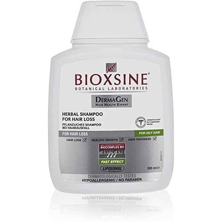 Shampoo Anticaída Para Cabello Graso Bioxsine 300 Ml Pack x2 3