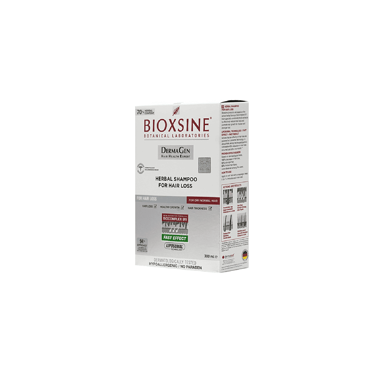 Bioxsine Shampoo Cabello Normal A Seco 300 Ml Pack x2 3