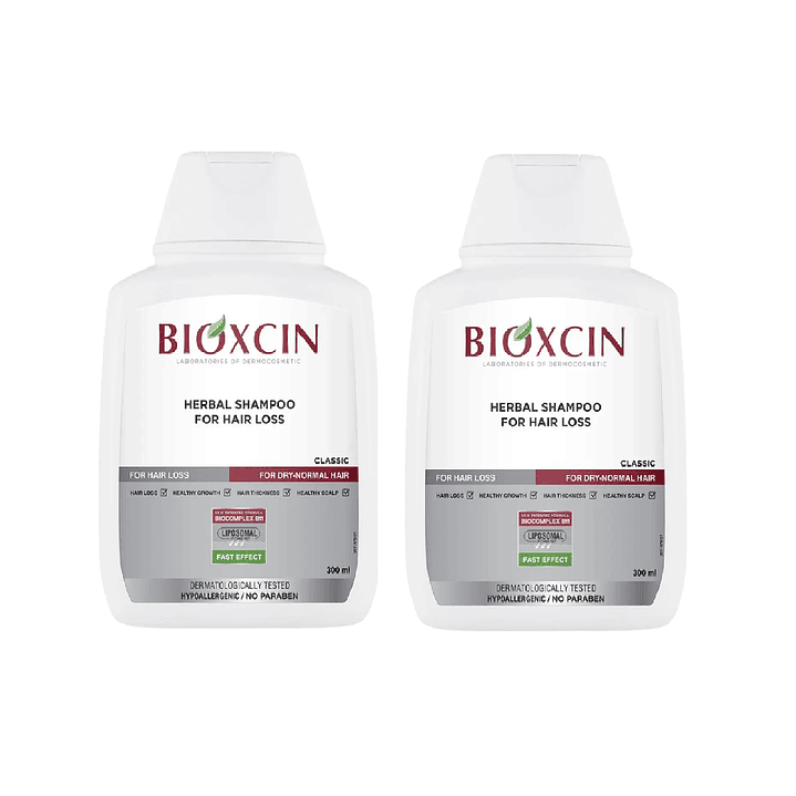 Bioxsine Shampoo Cabello Normal A Seco 300 Ml Pack x2 1