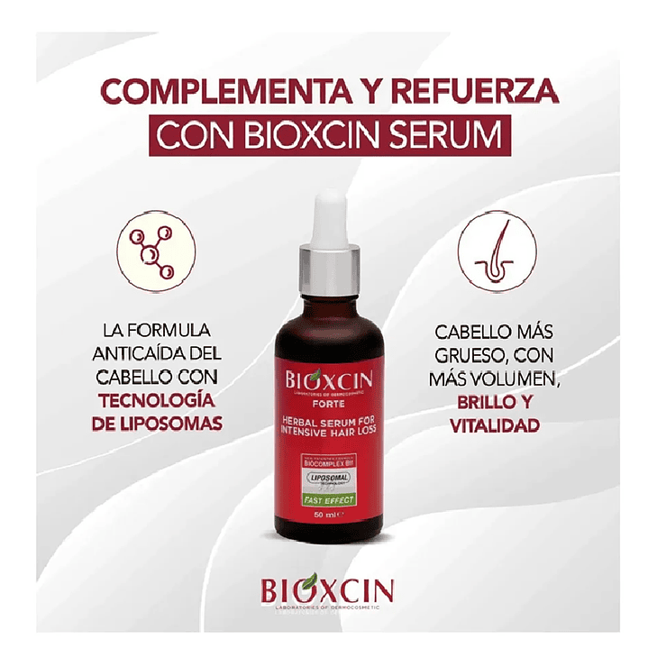 SERUM BIOXCIN FORTE 50ML-B.70 PACK X2 3