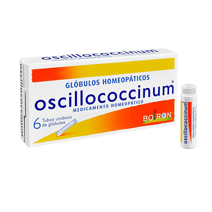 OSCILLOCOCCINUM  REMEDIO HOMEOPATICO ALIVIA LOS SINTOMAS GRIPALES 6 DOSIS