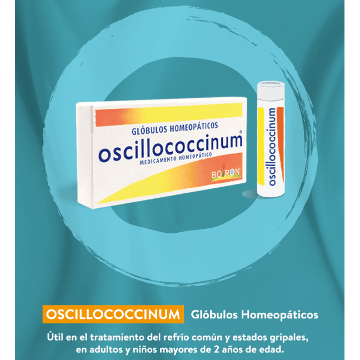 OSCILLOCOCCINUM  REMEDIO HOMEOPATICO ALIVIA LOS SINTOMAS GRIPALES 6 DOSIS PACK X2 4
