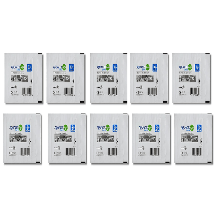 Aquacel Extra Alginato De Plata Convatec 5cmx5cm Caja X10 1