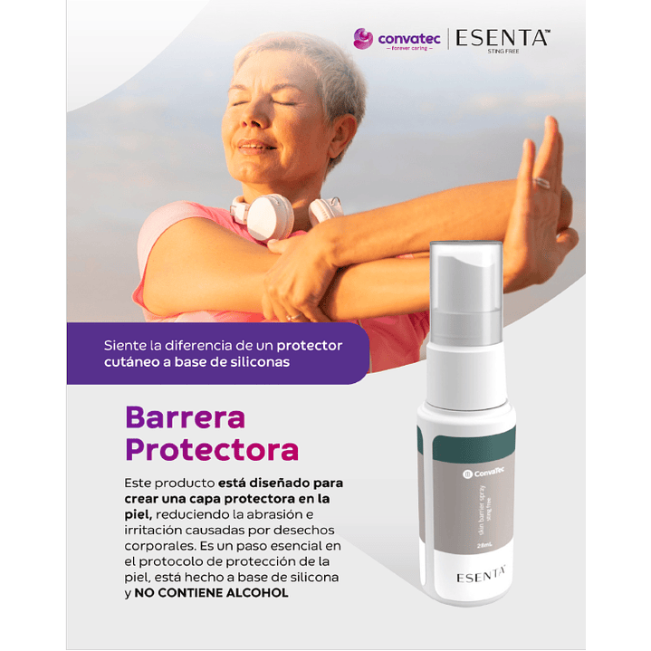 Sensi Care Esenta Protector Piel Ostomia Convatec 28ml 4