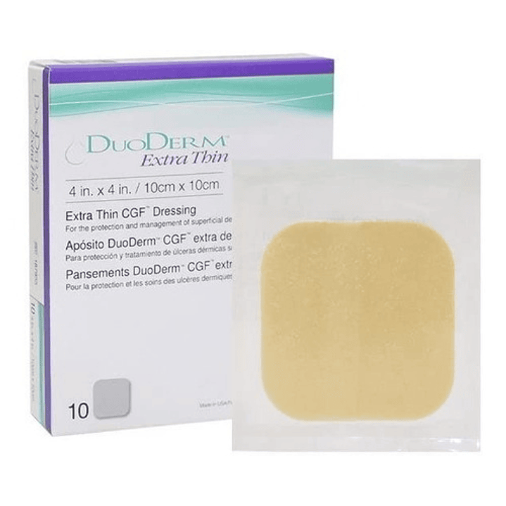 Duoderm Extra Thin Escara Convatec 10x10 (unidad)- Caja x10 1