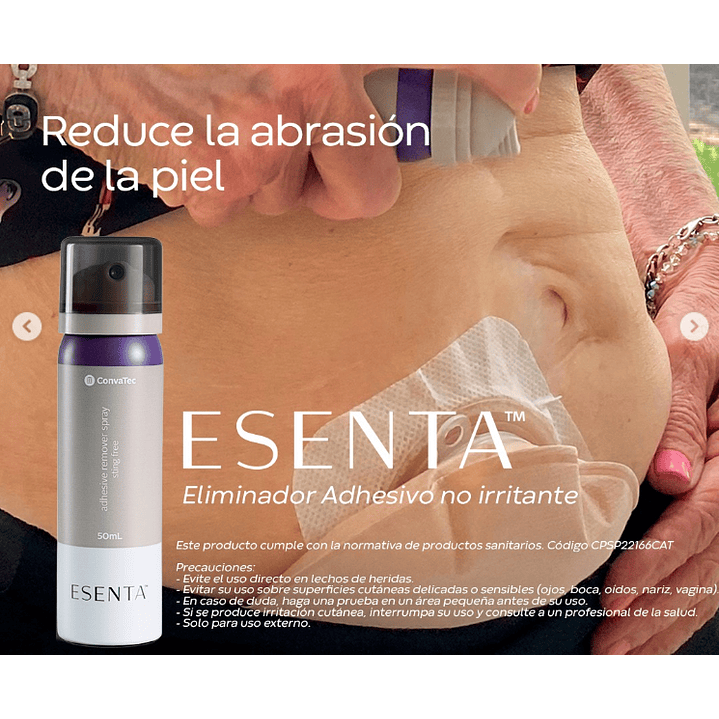 Esenta Removedor De Adhesivo Aposito Spray Convatec 50ml Pack x2 6