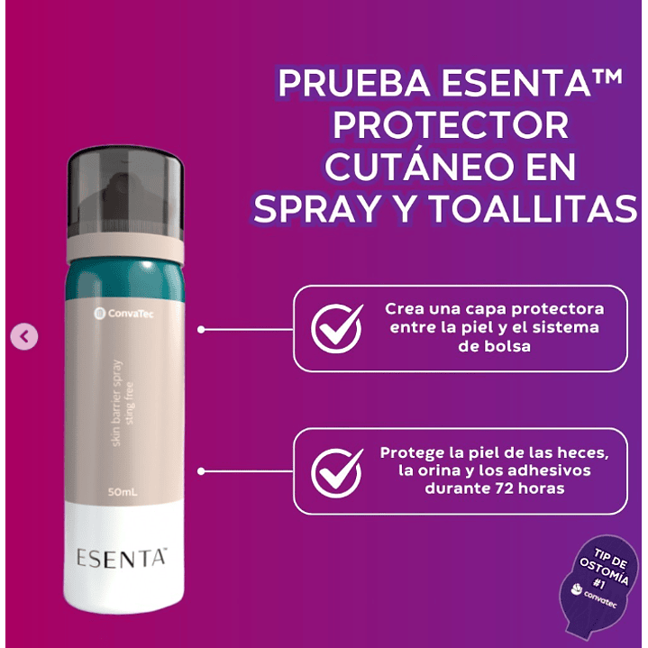 Esenta Barrera Protectora Piel Convatec Spray 50ml 5