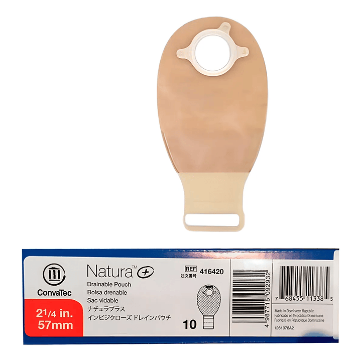  Bolsas Surfit Natura Flex Convatec  57mm  1