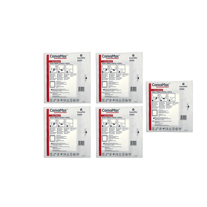 Convamax superabsorbente n/adh15x15cm10 Pack x5 1