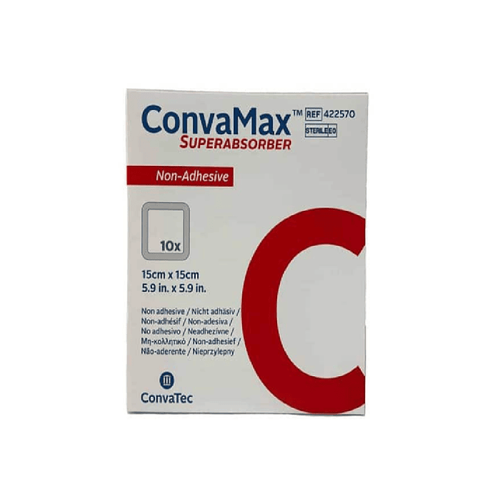 Convamax superabsorbente n/adh15x15cm10  Caja x10 3