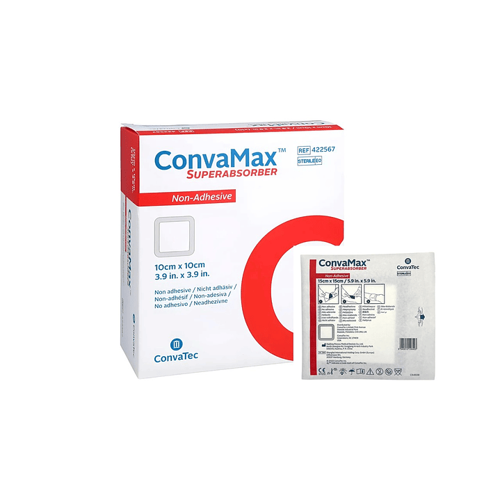 Convamax superabsorbente n/adh15x15cm10  Caja x10 1