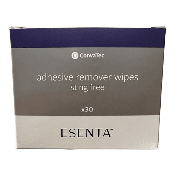 Toallitas Removedoras De Adhesivo Esenta Convatec  Caja X30 Pack x2 5