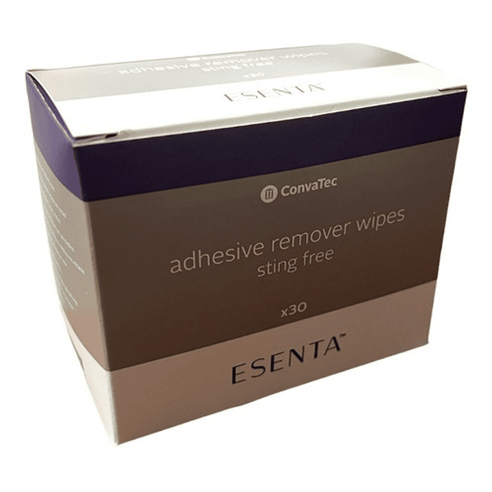 Toallitas Removedoras De Adhesivo Esenta Convatec  Caja X30 Pack x2 6