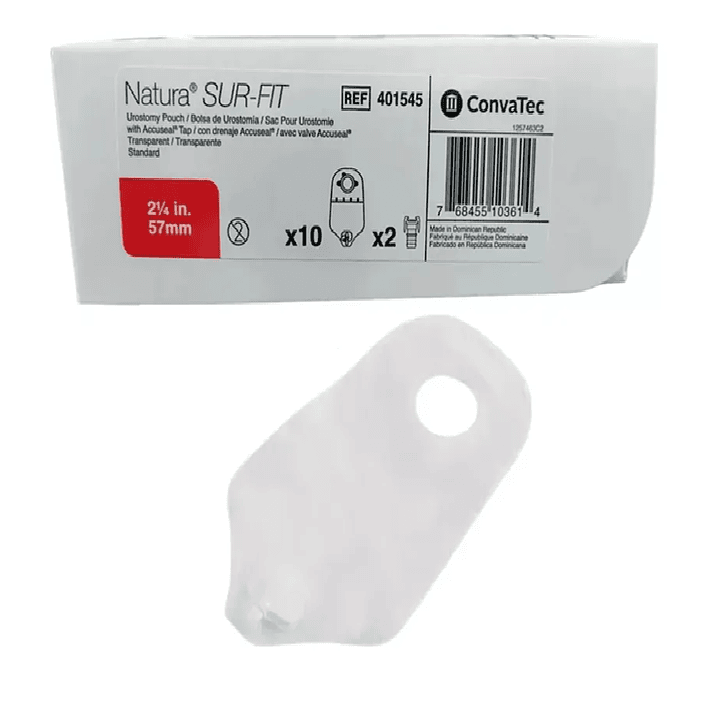 NATURA PCH URO ACU STD CLR 57 MM (1X10)US CAJAx10 PACK X2 2