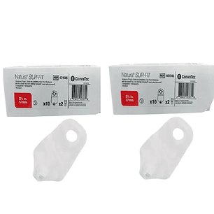 NATURA PCH URO ACU STD CLR 57 MM (1X10)US CAJAx10 PACK X2