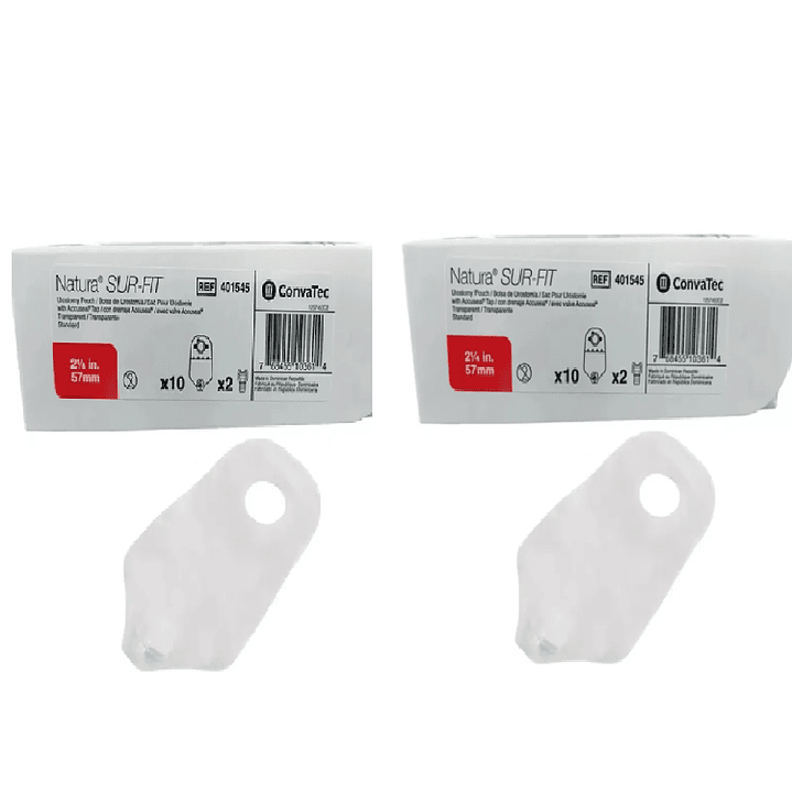 NATURA PCH URO ACU STD CLR 57 MM (1X10)US CAJAx10 PACK X2 1