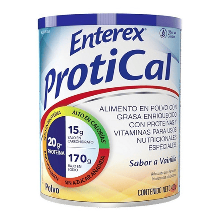 Enterex® Protical Sabor Vainilla 420g Pack x6 3