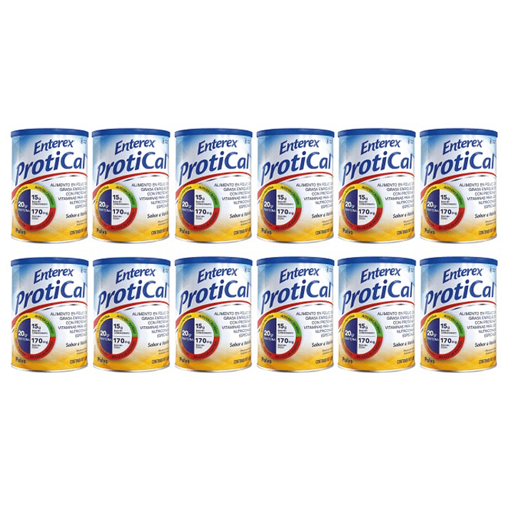 Enterex® Protical Sabor Vainilla 420g Caja x12 1
