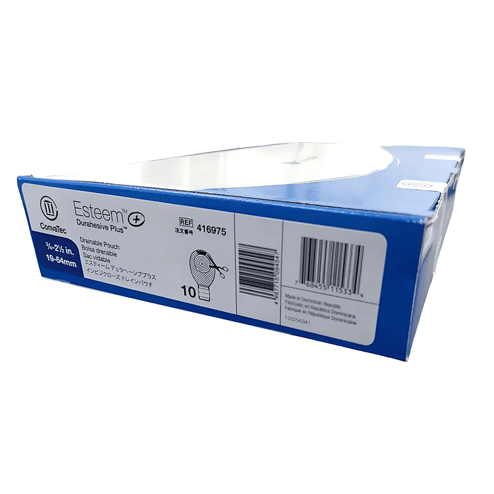  Barrera/bolsa 1 Pieza Esteem Convatec 19-64mm Cajax10 PACK X2 4